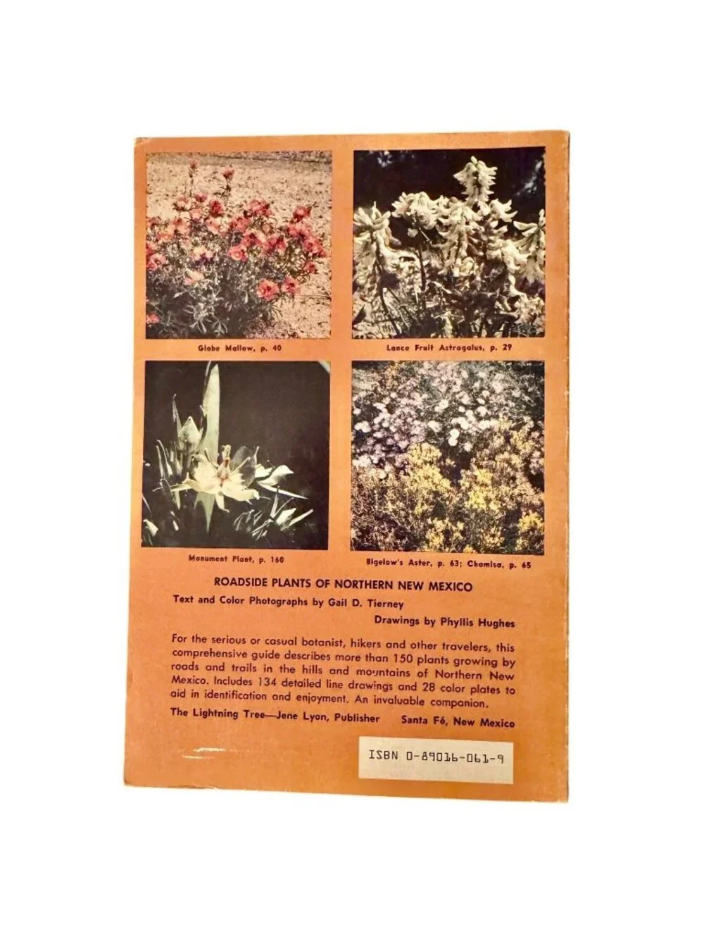 Roadside Plants of Northern New Mexico Gail D. Tierney Phyllis Hughes 1983